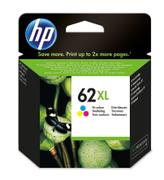 HP 62XL - C2P07AE - Tricolour - Tricolour- - Ink cartridge - High Yield - For Envy 5640, 5644, 5646, 5660, 7640, Officejet 5740, 5742, 8040 with Neat (C2P07AE#UUS)