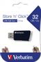 VERBATIM USB-Stick  32GB Verbatim 3.2 Store'n Click Gen1 Black extern retail (49307)