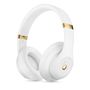 APPLE Beats Studio3 Wireless - Headphones with mic - full size - Bluetooth - wireless - active noise cancelling - noise isolating - white