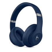 APPLE Beats Studio3 Wireless - Hörlurar med mikrofon - fullstorlek - Bluetooth - trådlös - aktiv brusradering - ljudisolerande - blå
