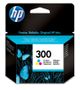 HP 300 original ink cartridge color standard capacity 4ml 200 pages 1-pack Blister multi tag