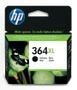 HP 364XL - 18 ml - High Yield - black - original - ink cartridge - for Deskjet 35XX, Photosmart 55XX, 55XX B111, 65XX, 7510 C311, 7520, Wireless B110 (CN684EE#BA1)