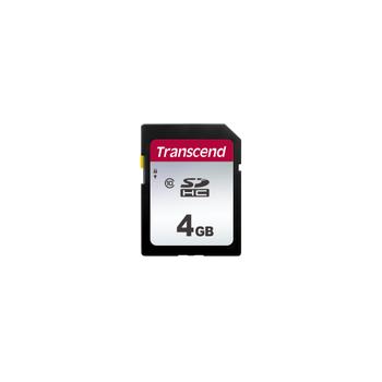 TRANSCEND 300S - Flash memory card - 4 GB - Class 10 - SDHC (TS4GSDC300S)