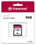 TRANSCEND d 300S - Flash memory card - 4 GB - Class 10 - SDHC (TS4GSDC300S)