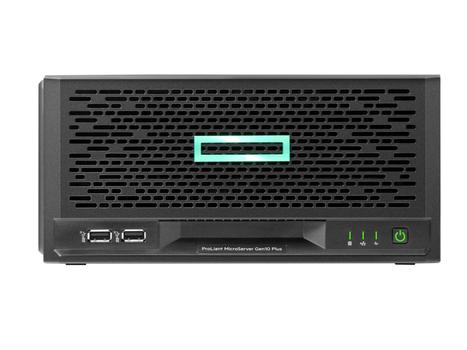 Hewlett Packard Enterprise HPE ProLiant MicroServer Gen10 Plus Performance - Server - ultramikrotorn 1-vägs - 1 x Xeon E-2224 / upp till 4.6 GHz - RAM 16 GB - SATA - ej hot-swap 3.5" vik/vikar - ingen HDD - ingen grafik - Gigab (P16006-421)