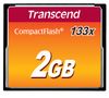 TRANSCEND - Flash memory card - 2 GB - 133x - CompactFlash (TS2GCF133)