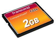 Transcend 2GB Compact Flash Card (133X) MLC (Alt. TS2GCF133) (TS2GCF133)