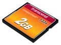 TRANSCEND d - Flash memory card - 2 GB - 133x - CompactFlash (TS2GCF133)