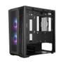 Cooler Master Masterbox 320L ARGB Micro ATX Vifter: 2x 120mm ARGB front, mATX, Tempered Glass (MCB-B320L-KGNN-S01)