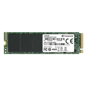 TRANSCEND SSD 128GB Transcend M.2 MTE110S (M.2 2280) PCIe Gen3 x4 NVMe (TS128GMTE110S)