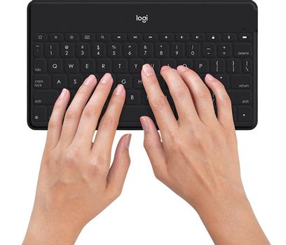 LOGITECH Logicool Keys-To-Go - Keyboard - wireless - Bluetooth - QWERTY - Dutch - black (920-008557)