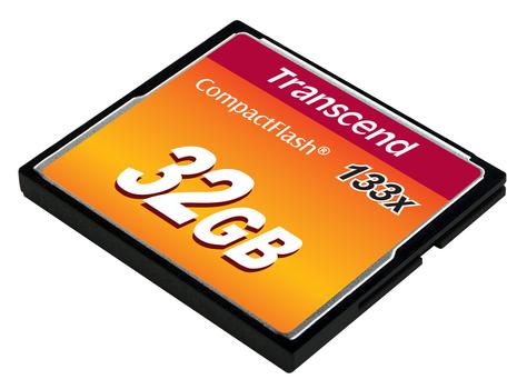TRANSCEND 32GB Compact Flash Card (133X) MLC (Alt. TS32GCF133) (TS32GCF133 $DEL)