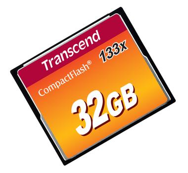 TRANSCEND 32GB Compact Flash Card (133X) MLC (Alt. TS32GCF133) (TS32GCF133 $DEL)