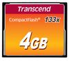 TRANSCEND - Flash memory card - 4 GB - 133x - CompactFlash (TS4GCF133)