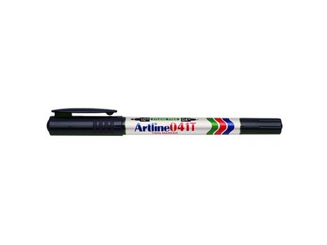 ARTLINE Marker Artline 041T 2-i-1 sort (EK-041T  black*12)