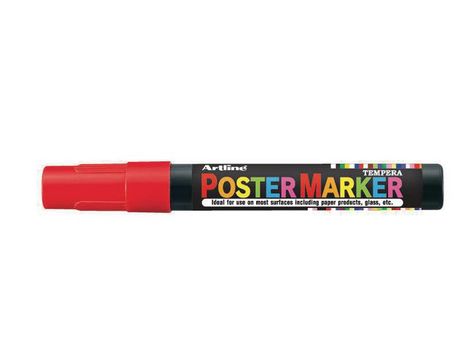 ARTLINE Poster Marker Artline EPP-4 2.0 rød (EPP-4 red*12)