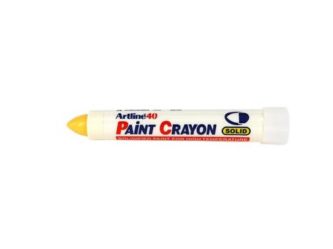 ARTLINE 40 Paint Crayon High temp gul (EK-40 yellow*12)