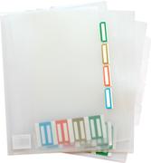 White Box Sorteringsmapp PP A4 3-del tra