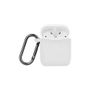 NORTH North Silicon Case Airpods White With Carabiner hook