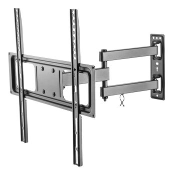 DELTACO full-motion 3-way wall, 32"-55", 35kg, 200x200-400x400 (ARM-1200)