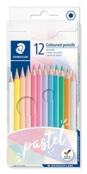 STAEDTLER Coloured pencil Pastel Line hexagonal (12) (146 C12 PA*10)