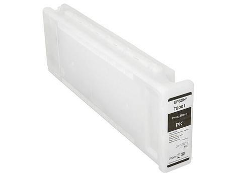 EPSON n Ink Cartridges,  Ultrachrome PRO, Singlepack,  1 x 700.0 ml Photo Black (C13T800100)