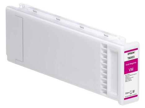 EPSON n Ink Cartridges,  Ultrachrome PRO, Singlepack,  1 x 700.0 ml Black (C13T800700)