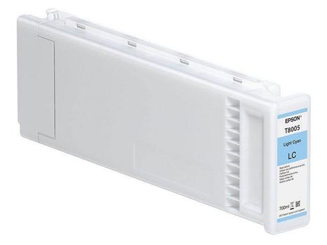 EPSON n Ink Cartridges,  Ultrachrome PRO, Singlepack,  1 x 700.0 ml Cyan (C13T800500)