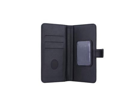 RADICOVER 2in1 Anti Radiation RFID 3 card Universal Large 5,5-6,7" 2in1 Black PU (RAD111)