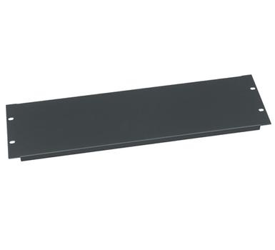 MIDDLEATLANTIC 3 RU Blank Rack Panel | Steel | Flanged | EB3 | Svart | BestÃ¤llningsvara (EB3)