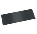 MIDDLEATLANTIC 4 RU Blank Rack Panel | Aluminum | Flat | HBL4 | Black | Non-stock Item