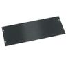 MIDDLEATLANTIC 4 RU Blank Rack Panel | Aluminum | Flat | HBL4 | Black | Non-stock Item