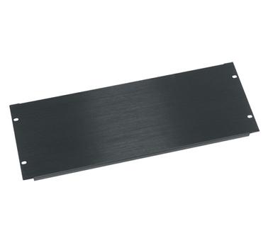 MIDDLEATLANTIC 4 RU Blank Rack Panel | Aluminum | Flanged | BL4 | Black | Non-stock Item (BL4)