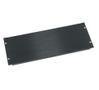 MIDDLEATLANTIC 4 RU Blank Rack Panel | Aluminum | Flanged | BL4 | Black | Non-stock Item