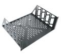 MIDDLEATLANTIC Rackshelf | Utility | Vented, 15.5"" deep, 4RU | Black | Non-stock Item