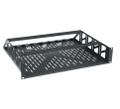 MIDDLEATLANTIC Rackshelf | Clamping, Knockdown | 2RU | Black | Non-stock Item