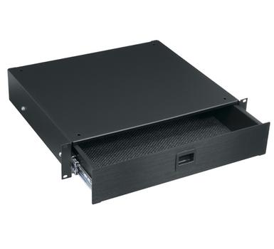 MIDDLEATLANTIC 2 RU Drawer, Anodized | Heavy Duty Drawer | D2 | Svart | BestÃ¤llningsvara (D2)