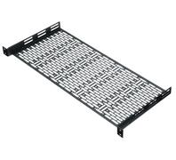 MIDDLEATLANTIC Rackshelf | Universal Face-After | 8"" deep, 1RU | Musta | Non-stock Item