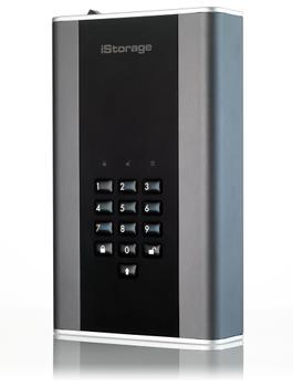 IStorage Diskashur DT2 256-BIT FIPS 2TB Sort (IS-DT2-256-2000-C-X)