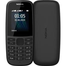 NOKIA 105 - black - 4 MB - GSM - mobile phone (16KIGB01A08)