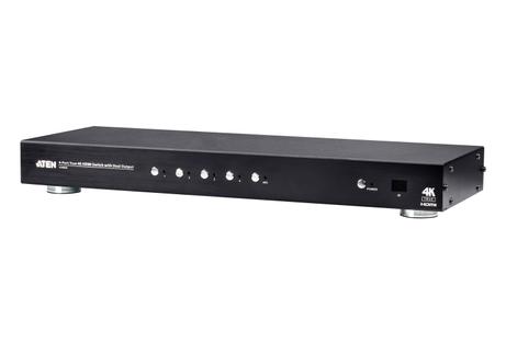 ATEN N VS482B - Video/ audio switch - 4 x HDMI - desktop, rack-mountable - for VanCryst VS182B, VS184B (VS482B)