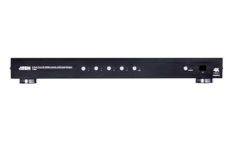 ATEN N VS482B - Video/ audio switch - 4 x HDMI - desktop, rack-mountable - for VanCryst VS182B, VS184B (VS482B)