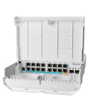 MIKROTIK netPower 15FR with RouterOS L5 (CRS318-1FI-15FR-2S-OUT)