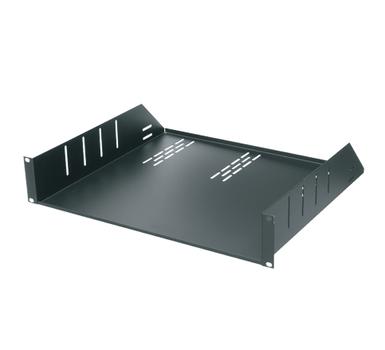 MIDDLEATLANTIC RKSHELF-2U-2PK | 2U Vented Rack Shelf | Black (RKSHELF-2U-2PK)