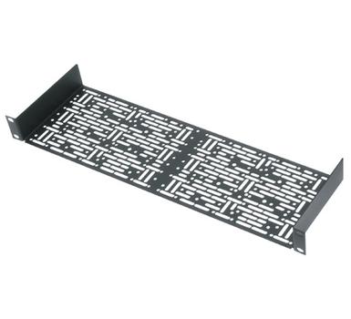 MIDDLEATLANTIC Rackshelf | Universal Mounting Pattern | 5.5"" deep, 1RU | Black | Non-stock Item (UMS1-5.5)