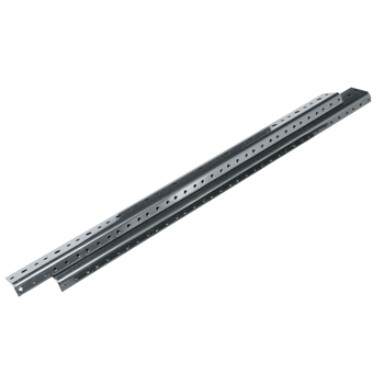 MIDDLEATLANTIC Rackrail 10-32 | For DWR/EWR, 18RU | Black | Non-stock Item (DWR-RR18)