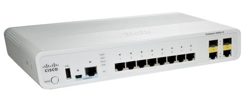 CISCO Refurb/ Switch/ Cat2960C 8FE 2xDual Up LAN (WS-C2960C-8TC-L-RF)
