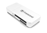 Transcend RDF5 - Kortleser (microSD, SDHC, microSDHC,  SDXC, microSDXC,  SDHC UHS-I, SDXC UHS-I, microSDHC UHS-I, microSDXC UHS-I) - USB 3.0 (TS-RDF5W)