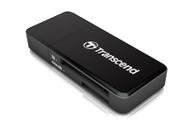 Transcend Kortleser (SD, microSD, SDHC, microSDHC,  SDXC, microSDXC,  SDHC UHS-I, SDXC UHS-I) - USB 3.0 (TS-RDF5K)