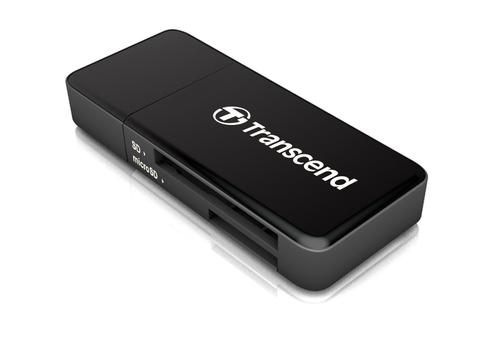 TRANSCEND RDF5 SD/ MICROSD CARD READER BL (TS-RDF5K)